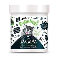 Produktbild von Bugalugs Ohrreiniger für Katzen vorgetränkte Ohrpflegepads 100 Stück