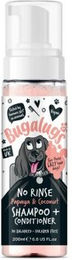 Bugalugs Papaya Coconut 2-in-1 No-Rinse Shampoo und Conditioner für Hunde und Katzen 200 ml - 200 ml – Bild 1 von 3