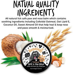 Bugalugs Pfoten- und Nasenbalsam Creme für Hunde Welpen und alle Größen Vegan 30 g - 30 ml – Bild 1 von 8