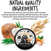 Produktbild von Bugalugs Pfoten- und Nasenbalsam Creme für Hunde Welpen und alle Größen Vegan 30 g - 30 ml