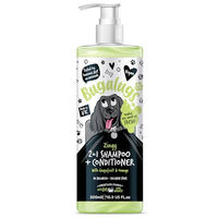 Produktbild von Bugalugs Zingy 2-in-1 Shampoo und Conditioner für Hunde mit Grapefruit und Orange, vegan, 500 ml - 500 ml