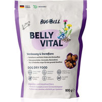 Produktbild von BugBell Belly Vital Trockenfutter mit Insekten zur Unterstützung von Verdauung und Darmflora 800 g - 800 g