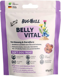 BugBell BellyVital Softer Funktionssnack für Hunde Vegan Insekt Sensitive 12 x 60 g – Bild 1 von 2
