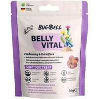 Produktbild von BugBell BellyVital Softer Funktionssnack für Hunde Vegan Insekt Sensitive 12 x 60 g