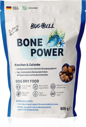 Produktbild von BugBell Bone Power Hund Trockenfutter Insekten Getreidefrei Hypoallergen Monoprotein 4 x 800 g - 4 x 800 g