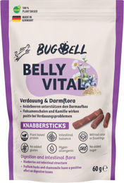 Produktbild von BugBell Knabbersticks Belly Vital Funktionssnack ohne tierisches Protein 60 g