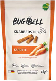 Produktbild von BugBell Knabbersticks Karotte Vegan Getreidefrei Zuckerfrei 60 g