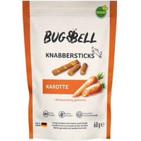 Produktbild von BugBell Knabbersticks Karotte Vegan Getreidefrei Zuckerfrei 60 g