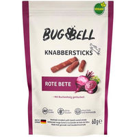 Produktbild von BugBell Knabbersticks Rote Bete Vegan Glutenfrei Ohne Zucker 60 g