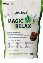 Produktbild von BugBell Magic Relax Kibble zur Beruhigung und Unterstützung von Immunsystem und Verdauung für Insekten 800 g - 800 g