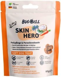 BugBell SkinHero Weiche Hundeleckerei Vegan Ohne tierisches Protein 12 x 60 g – Bild 1 von 1