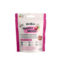 Produktbild von BugBell Softer Funktionssnack HappyMood ohne tierisches Protein 12 x 60 g