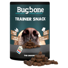 Produktbild von Bugbone Hunde Trainer Snack Insekten Getreidefrei Glutenfrei Hypoallergen 100 g - 100 g