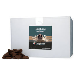 Produktbild von Bugbone Zahnpflege-Snack Hund Herzen mit Insektenprotein getreidefrei und hypoallergen 10 kg - 10 kg