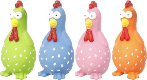 Buiza Quietschspielzeug Flamingo aus Latex für Hunde in Bunt – Bild 1 von 4