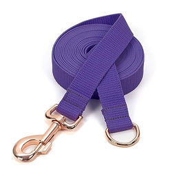 Bull & Drake Schleppleine aus Polypropylen für kleine und mittelgroße Hunde, 3,9 m, Lila - 3,9 m – Bild 1 von 3