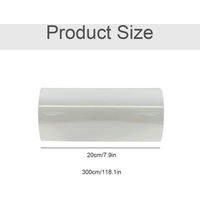 Produktbild von BundiGlassware Kratzschutz für Katzen transparente selbstklebende Klebefolie für Möbel und Türen 3 m