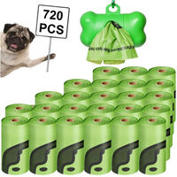 Produktbild von Bundviel Hundekotbeutel biologisch abbaubar Grün 600 Stück