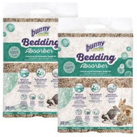 Produktbild von Bunny Bedding Absorber Kaninchen Einstreu Stroh 2x20 l - 2 x 20 l