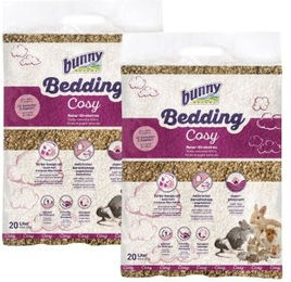 Produktbild von Bunny Bedding Cosy Natur-Strohstreu für Kaninchen 2x20 l