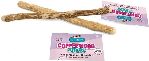 Produktbild von Bunny Coffeewood Sticks Knabberstangen für Kaninchen 3 Stück