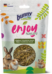 Bunny EnjoyNature Allgäuer FrischGrün Snack mit getrockneten Kräutern für Kaninchen, Meerschweinchen, Chinchillas und Degus 200 g - 200 g – Bild 1 von 5