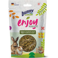 Produktbild von Bunny EnjoyNature Allgäuer FrischGrün Snack mit getrockneten Kräutern für Kaninchen, Meerschweinchen, Chinchillas und Degus 200 g - 200 g