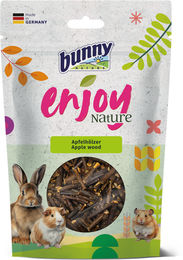Bunny EnjoyNature Apfelhölzer Nagetiersnack für Kaninchen 100 g - 100 g – Bild 1 von 3