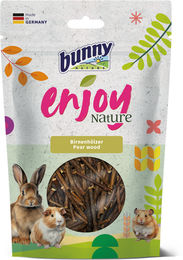 Bunny EnjoyNature Birnenhölzer Knabberstangen für Kaninchen und Nagetiere 100 g - 100 g – Bild 1 von 9