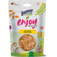 Produktbild von Bunny EnjoyNature Das wurmt Mehlwürmer Protein Snack für Hamster und Rennmäuse 60 g - 60 g