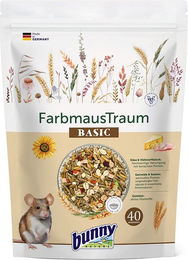 Bunny FarbmausTraum Basic Alleinfuttermittel für Farbmäuse mit Huhn und Insekten 500 g - 500 g – Bild 1 von 6