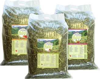 Produktbild von Bunny FrischGras Heu Special Edition Winterpaket für Kaninchen und Nagetiere 3 x 2 kg