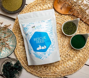 Bunny goVet RESCUEFEED Vitaminsupplement für Kaninchen, Meerschweinchen, Chinchillas und Degus 40 g - 40 g – Bild 1 von 3