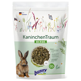 Bunny KaninchenTraum HERBS Alleinfuttermittel für Kaninchen 600 g - 600 g – Bild 1 von 5