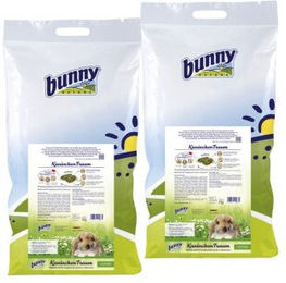 Produktbild von Bunny KaninchenTraum Kräuter Futterpaket für Kaninchen ohne tierisches Protein 2x4 kg - 2 x 4 kg