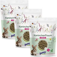 Produktbild von Bunny KaninchenTraum Young Hauptfutter für junge Kaninchen 3x1,5 kg - 3 x 1,5 kg
