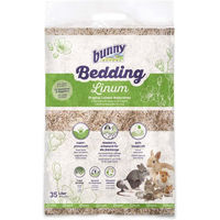 Produktbild von Bunny Leinenstreu Linum Naturmaterial 2x35L