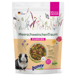 Bunny MeerschweinchenTraum Special Edition Flowers Vegan Alleinfuttermittel für Meerschweinchen 1,5 kg - 1,5 kg – Bild 1 von 5