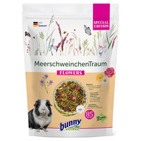 Produktbild von Bunny MeerschweinchenTraum Special Edition Flowers Vegan Alleinfuttermittel für Meerschweinchen 1,5 kg - 1,5 kg