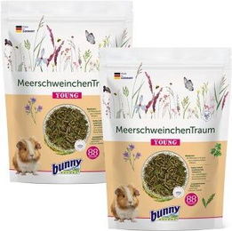 Produktbild von Bunny MeerschweinchenTraum Young Hauptfutter für junge Meerschweinchen ohne tierisches Protein 2x 1,5 kg - 2 x 1,5 kg
