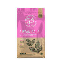 Produktbild von Bunny Nature All Nature Botanicals Mid Mix Kräutermischung mit Spitzwegerich und Rosenblüten für Kaninchen Meerschweinchen Chinchillas und Degus 120 g - 120 g