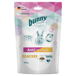 Bunny Nature AntiHairball Kräcker Ergänzungsfuttermittel für Kaninchen Meerschweinchen und Chinchillas 100 g - 100 g – Bild 1 von 3