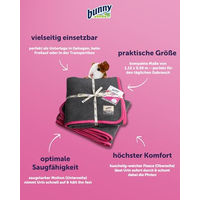 Produktbild von Bunny Nature Bedding Easy Pink Waschbare Pipi-Pads für Kaninchen aus Fleece und Molton