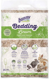Bunny Nature Bedding Linum Leinen Einstreu für Kaninchen 35 l - 35 l – Bild 1 von 8
