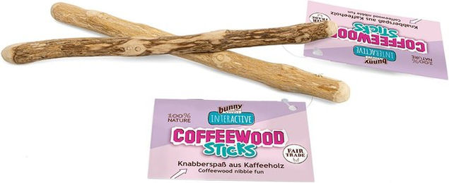 Bunny Nature bunnyInteractive Coffeewood Sticks Knabberstange für Kaninchen 1 Stück – Bild 1 von 2