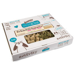 Produktbild von Bunny Nature bunnyInteractive Schnüffelmatte aus Heu und Hanf Intelligenzspielzeug für Kaninchen