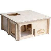 Produktbild von Bunny Nature by puppijames Labyrinth Mini Intelligenzspielzeug aus Holz für Kaninchen