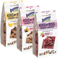 Produktbild von Bunny Nature Crunchy Cracker Rote Beete 50 g