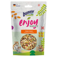Produktbild von Bunny Nature Enjoy Nature Power-Snack 140 g Eiweißreiche Saatenmischung mit Insekten für Hamster, Ratten und Rennmäuse - 140 g