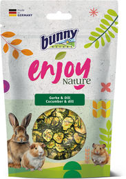 Bunny Nature EnjoyNature Gurke & Dill Getrocknete Kräuter für Kaninchen 2 x 40 g - 40 g – Bild 1 von 5